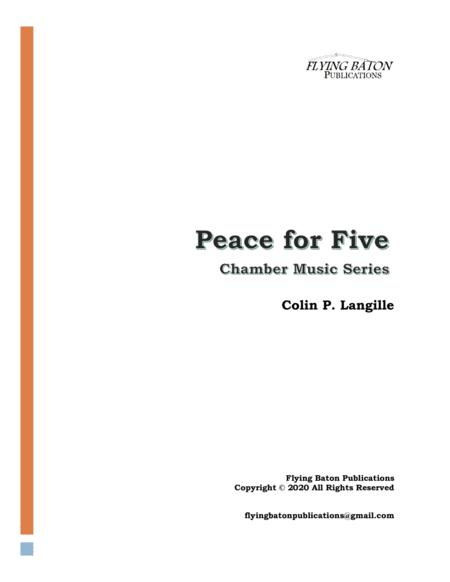 Peace For Five Sheet Music