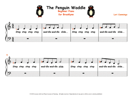 Penguin Waddle Sheet Music