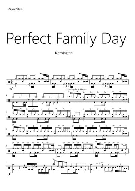 Free Sheet Music Perfect Family Day