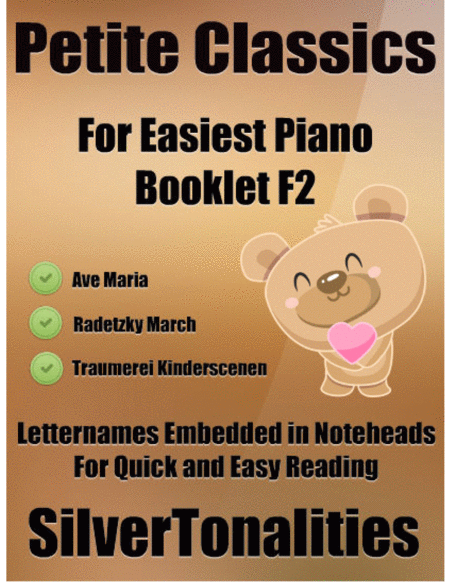 Free Sheet Music Petite Classics For Easiest Piano Booklet F2