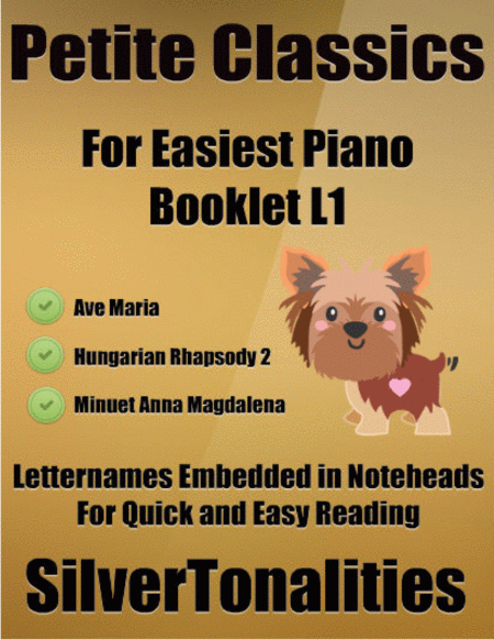 Petite Classics For Easiest Piano Booklet L1 Sheet Music