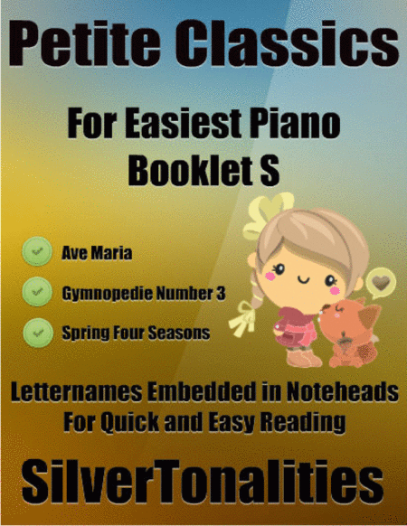 Free Sheet Music Petite Classics For Easiest Piano Booklet S