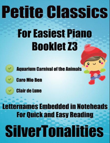 Petite Classics For Easiest Piano Booklet Z3 Sheet Music