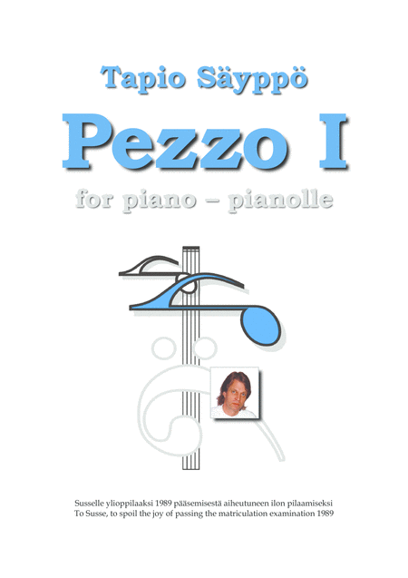 Free Sheet Music Pezzo I For Piano