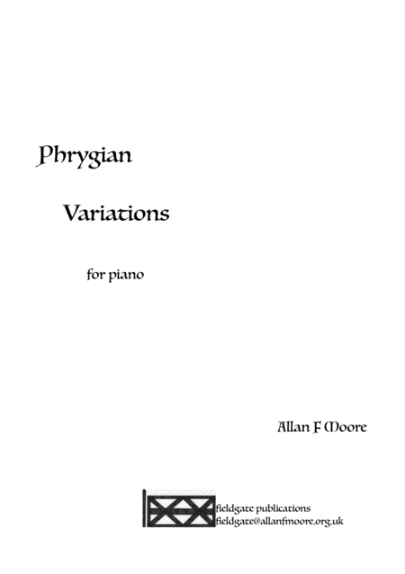 Phrygian Variations Sheet Music