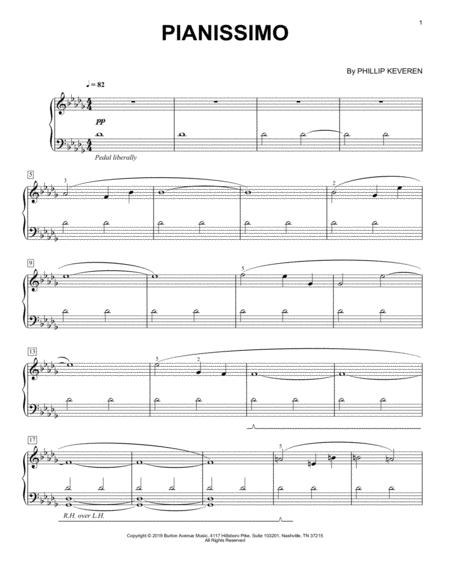 Pianissimo Sheet Music