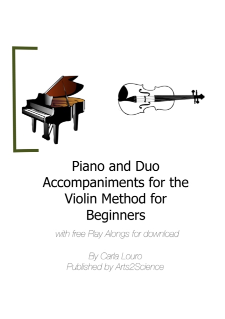Free Sheet Music Piano And Duo Accompaniments For The Violin Method For Beginners