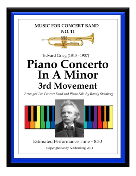 Free Sheet Music Piano Concerto In A Minor 3rd Movement