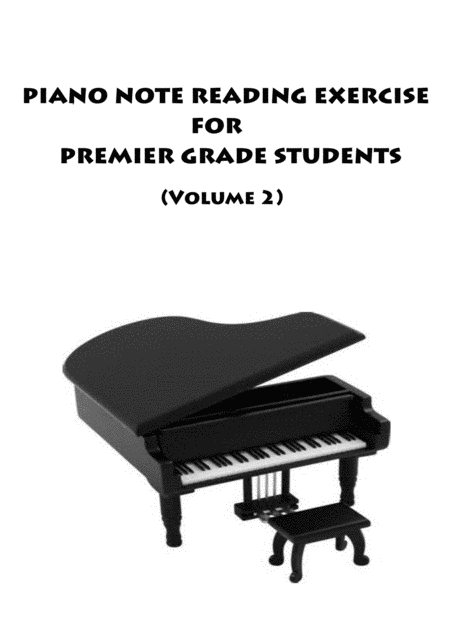 Free Sheet Music Piano Note Reading Exercise For Premier Grade Students Volume 2