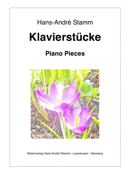 Piano Pieces Sheet Music