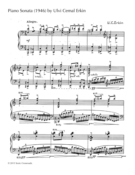 Free Sheet Music Piano Sonata