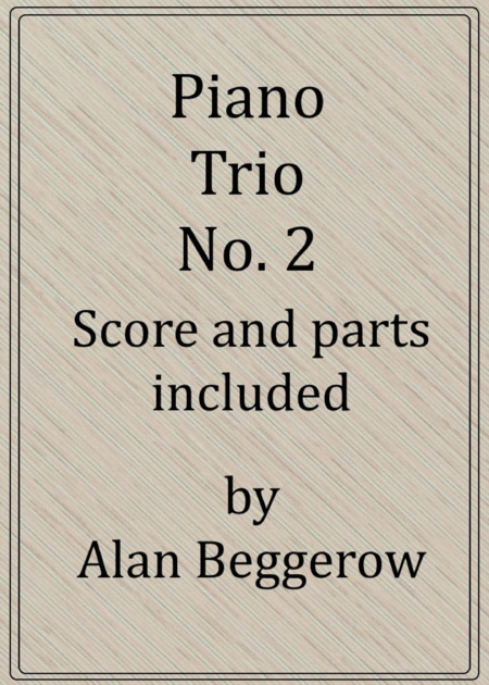 Piano Trio No 2 Sheet Music