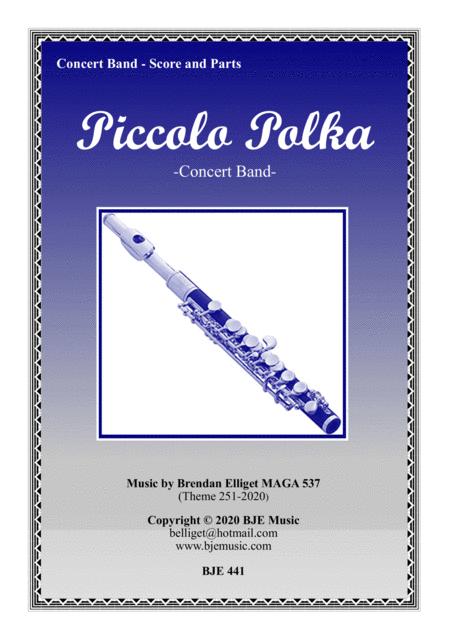 Piccolo Polka Concert Band Score And Parts Pdf Sheet Music