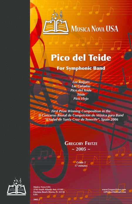 Pico Del Teide Sheet Music