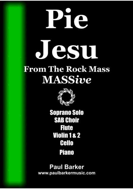 Free Sheet Music Pie Jesu Score And Parts