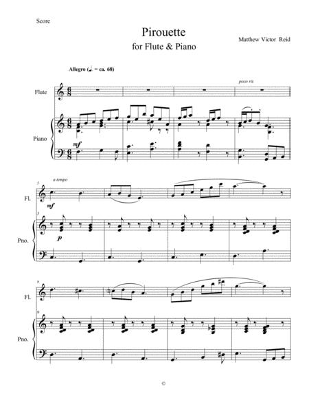 Pirouette Sheet Music