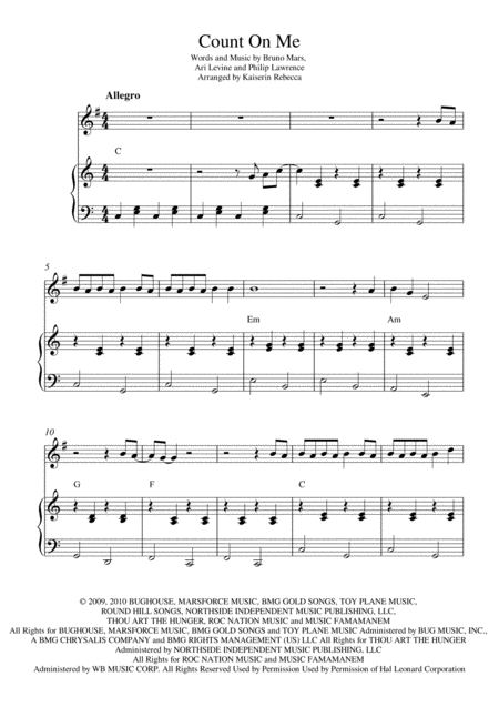 Planting Unity In Our Community Sheet Music