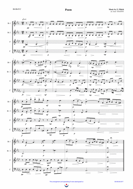 Poem Sheet Music