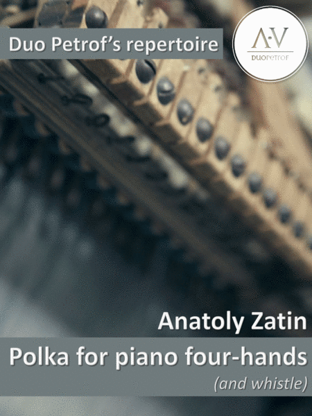 Free Sheet Music Polka For Piano Four Hands And Whistle