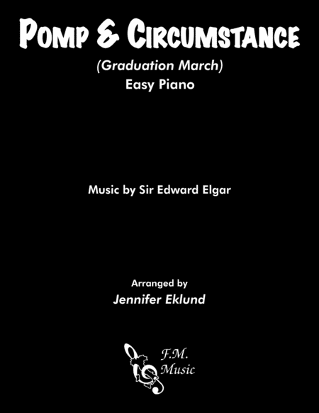 Pomp Circumstance Easy Piano Sheet Music