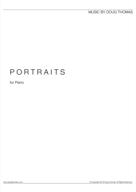 Portraits Sheet Music