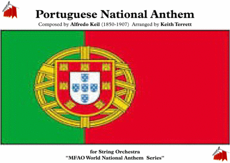 Portuguese National Anthem For String Orchestra Mfao World National Anthem Series Sheet Music