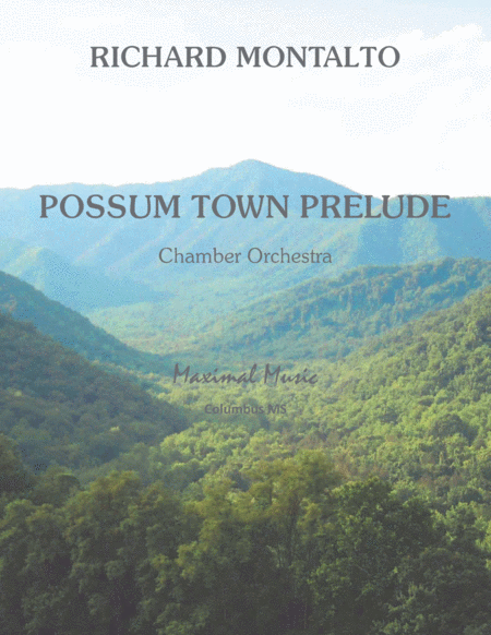 Free Sheet Music Possum Town Prelude