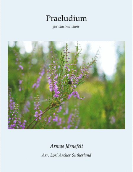 Praeludium For Clarinet Choir Sheet Music