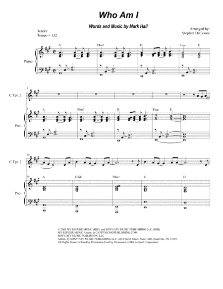 Praise To The Lord The Almighty Piano Accompaniment For Bb Trumpet Sheet Music