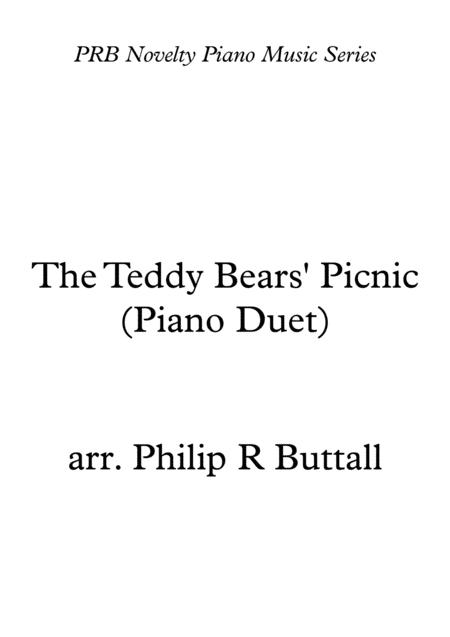 Prb Novelty Piano Series The Teddy Bears Picnic Bratton Piano Duet Four Hands Sheet Music