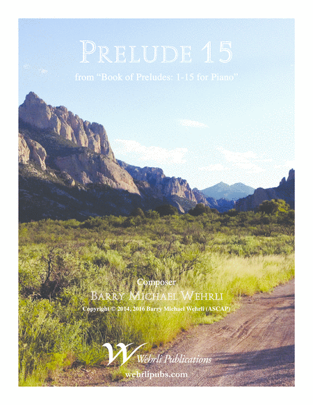 Free Sheet Music Prelude 15 From Book Of Preludes 1 15 For Piano