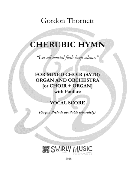 Prelude And Cherubic Hymn Incorporating Let All Mortal Flesh Keep Silence Sheet Music