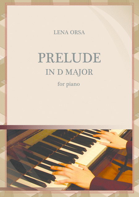 Prelude In D Major Sheet Music