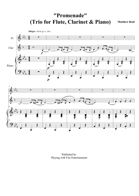 Promenade Sheet Music