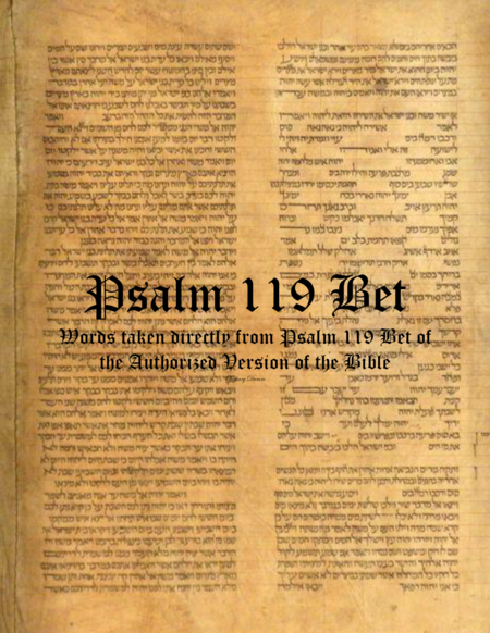 Free Sheet Music Psalm 119 Bet