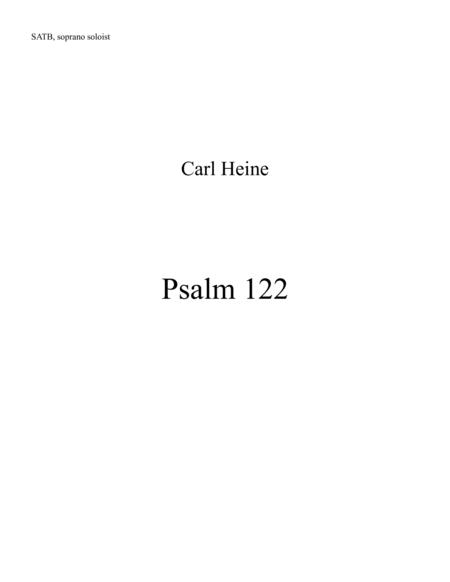 Psalm 122 Satb Soprano Soloist Sheet Music