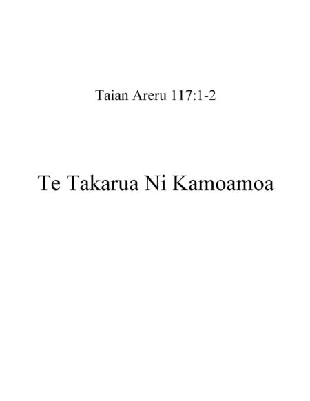 Psalmody 0003br In Kiribati Language Bible Sheet Music