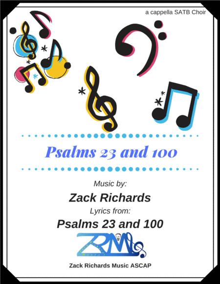 Free Sheet Music Psalms 23 And 100