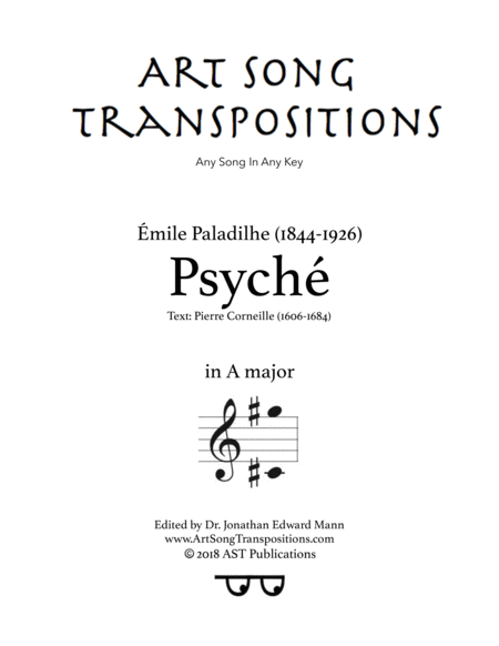 Psych A Major Sheet Music