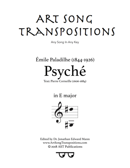 Psych E Major Sheet Music