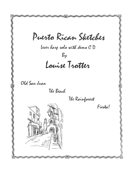 Free Sheet Music Puerto Rican Sketches