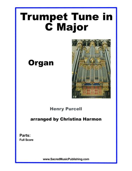 Free Sheet Music Purcell Trumpet Tune In C Major Organ
