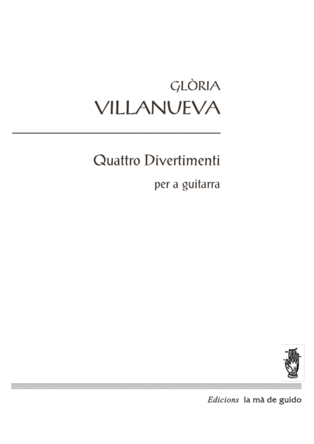 Quattro Divertimenti Sheet Music