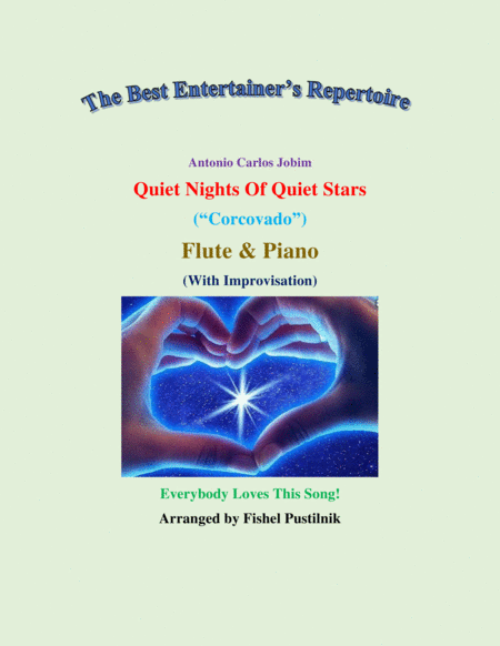 Quiet Nights Of Quiet Stars Corcovado For Flute And Piano Video Sheet Music