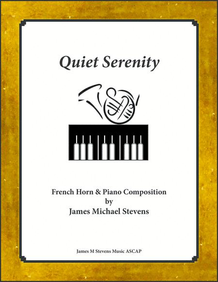 Quiet Serenity French Horn Piano Sheet Music