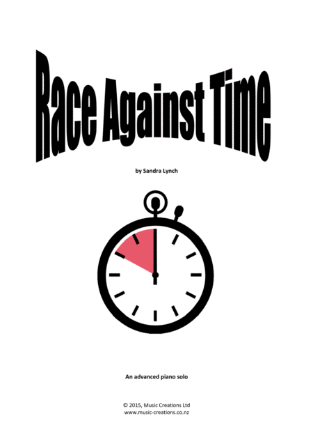 Race Against Time Sheet Music