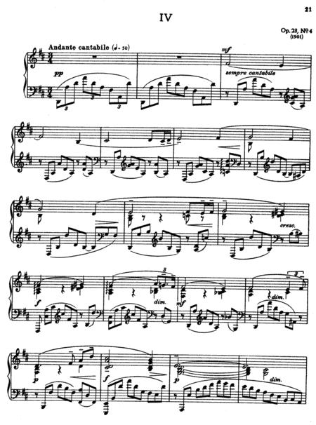 Rachmaninoff Prelude Op 23 No 4 In D Major Original Complete Version Sheet Music