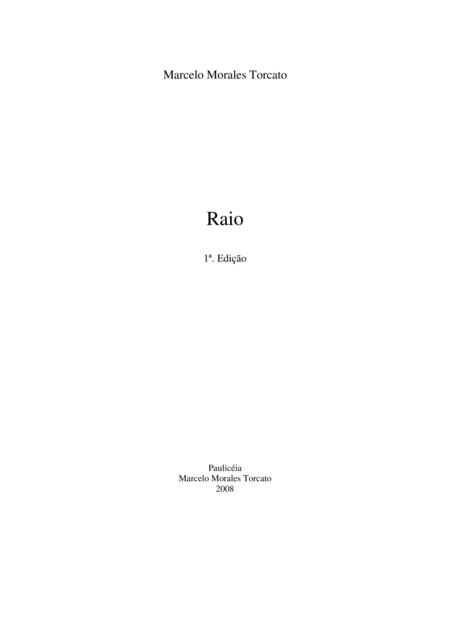 Raio Sheet Music