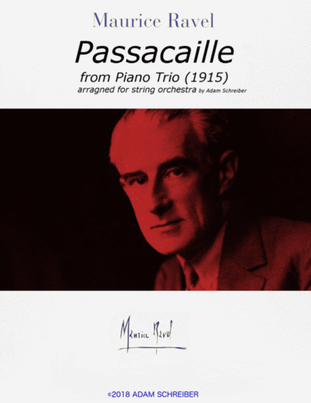 Free Sheet Music Ravel Passacaglia For String Orchestra