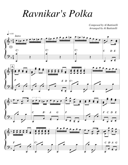 Ravnikars Polka Sheet Music